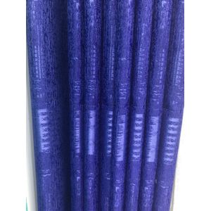 2pcs Purple Curtain With Patterns