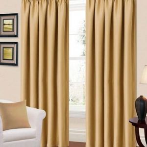1Pc NEW! Modern Beige Curtain For Window And Door