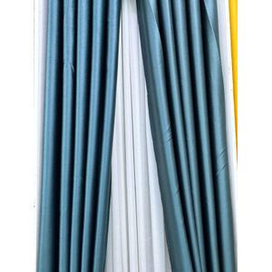 2Pcs New Superior Elegant Unique Quality Heavy Fabric Turquoise BlueCurtains For Home Living Room, Dining Room, Bedroom Windows and Doors. They Come with Eyelet Header and a height of 2.25m.