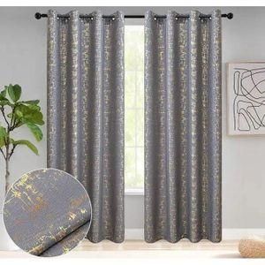GREY Heavy Velvet CURTAINS -3pcs, 1.5m Each +3m - Sheer Long enough to cover your window.