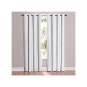 White Curtain 1.5m+1.5m + 1pc Free Sheer
