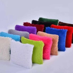 Fluffy Fiber Rabbit Throw Pillow