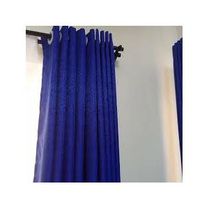 ROYAL BLUE CURTAIN FOR WINDOW AND DOOR.