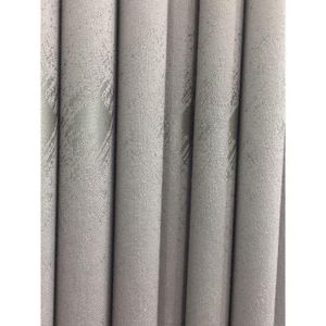 2pcs Cream Heavy Curtain with a Sheer