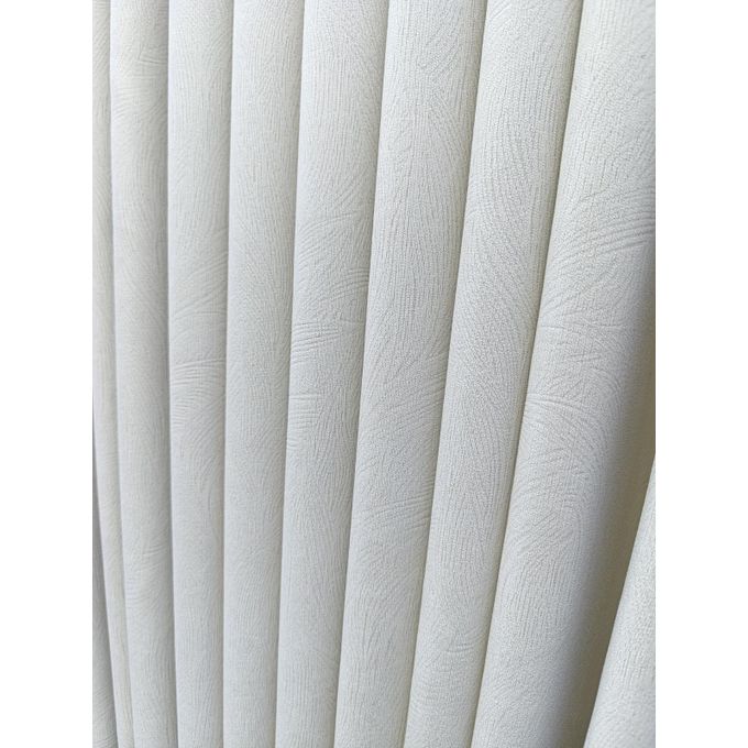 2PC New Heavy Cream Curtain (3m Each). Sheer excluded