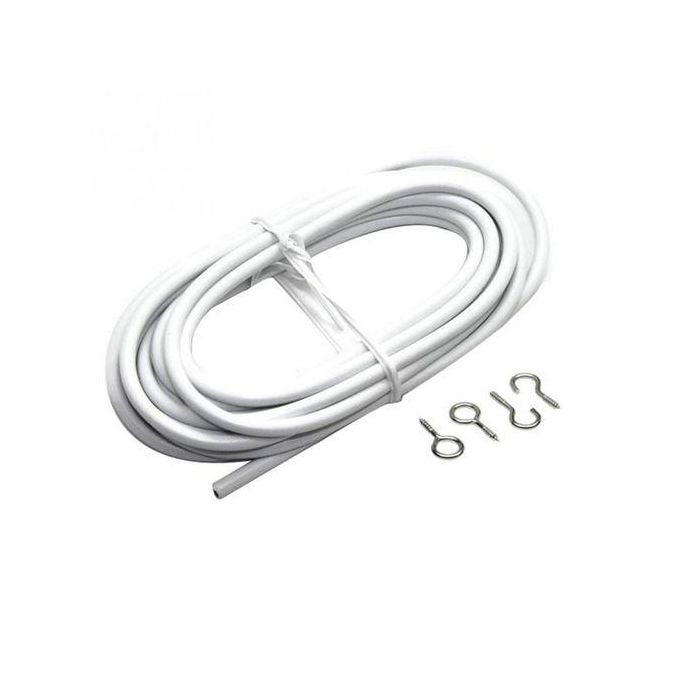 Curtain Window Cord Cable (1.5 Meters long) + 10 Free Hooks