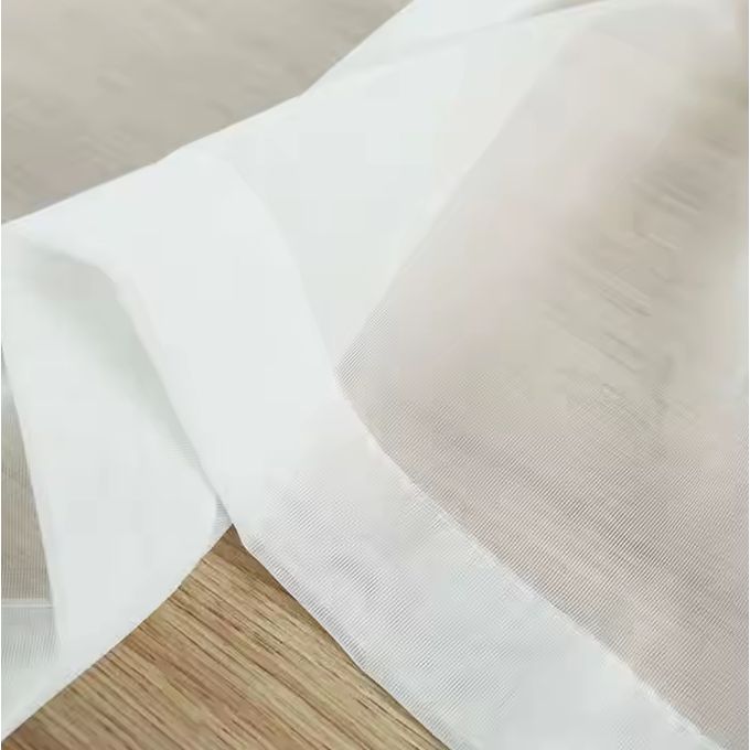 Heavy Sheer For Window 300CMX225CM (Wall-to-Wall Design With Rod Pocket Header) 100% Polyester