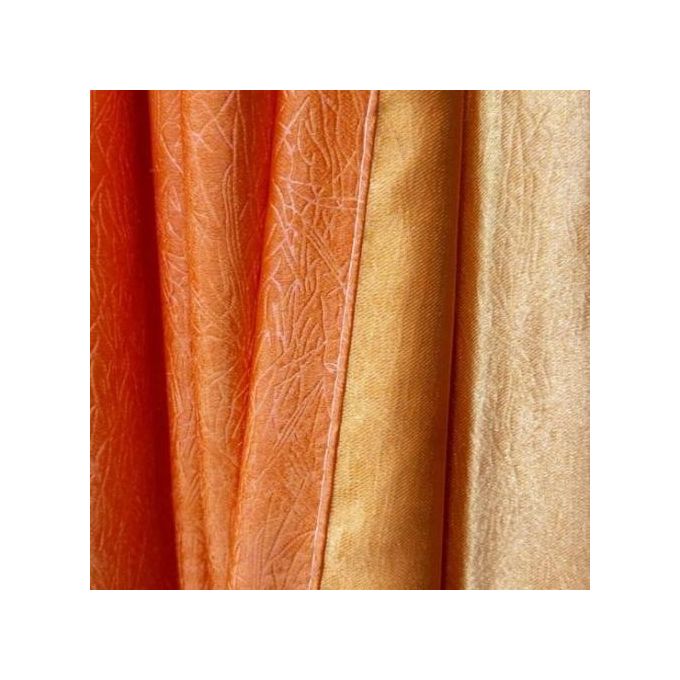 1pc ORANGE CURTAIN Comes As One For Your Windows