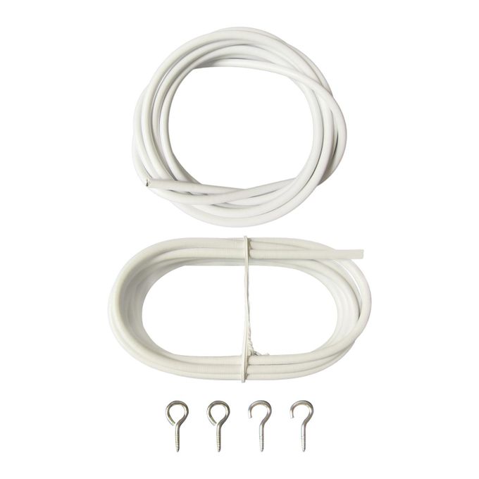 Curtain Window Cord Cable (1.5 Meters long) + 10 Free Hooks