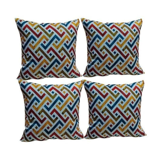 Four versatile throw pillows (45cmX45cm)
