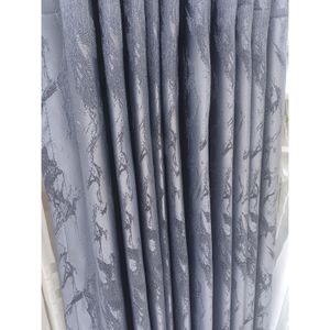 2PCs Heavy Dark Grey Curtain 2m+2M With  Heavy Sheer 3M. With Curtain and Sheer Height of 2.25M. Both Have Eyelet Headers.