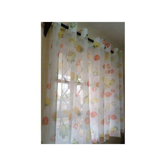 2 PC Of Stylish Kitchen Curtain  (Each 1.5M)