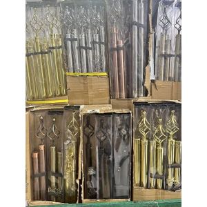 Elevate Your Home With Our Adjustable Double Curtain Rods 1 Box Contain 6 Pcs Of Rods Size At The Variation
