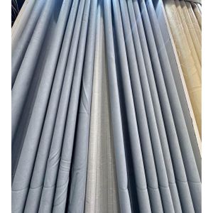 Two Pieces NEW Premium Quality blackout curtains (1.5m+1.5m) with 1pc heavy white sheer (3m+3m) with 1pc white heavy sheer (5m).All panels have an eyelet header and a height of 2.4m