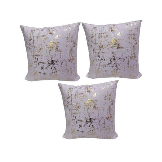 Four white-themed versatile throw pillows (45cmX45cm)
