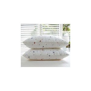 Set Of 2 Bed Pillow (Pair- Pure Fibre Filled).