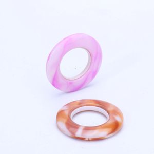 25Pcs New 80mm Eyelets for Curtains Designed for Curtain Holes for Fitting, Rod fittings (New Plastic Eyelets Cloth Belt Accessories Rings for use with Curtain and Curtain Tapes) 25pcs