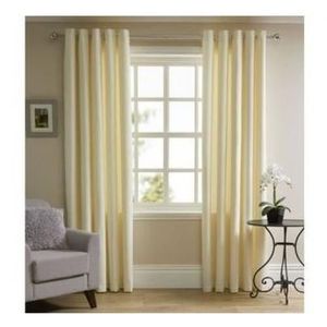 1Pc Cream Curtain For Window And Door