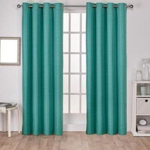 Turquoise Curtain For Window And Door