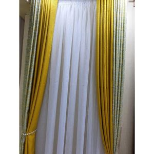 4PCS Curtain Each 1.5m And 4m Sheer