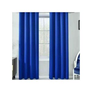 New Arrivals! ROYAL BLUE CURTAINS 2Pcs (1.5m each) with 2M WHITE SHEER For living room window and door