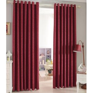 2Pcs NEW!  MAROON CURTAIN For Living Rooms/ Dinning  Windows , Bedroom  For Windows And Doors(EXCLUDING SHEER)