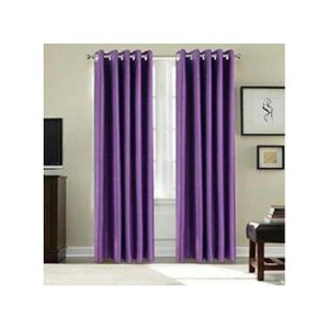 2PCS OF PURPLE curtain and 1PCS  white sheer for Window and Door