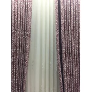 2Pcs Brown With Cream Patterns