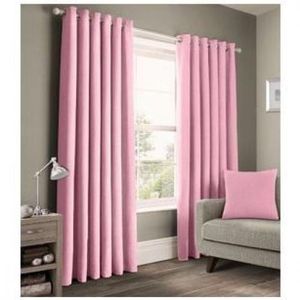 New Arrival 1pc Pink Curtain For Windows And Doors