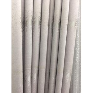 2PCS Modern Window Curtains Beige Patterned Measuring 2M+2M With A 1Pc Sheer 3M. Ideal For Living Room/bedroom/dining Room/study Room/home Office (exclusive Sheer). With White Plastic Eyelets