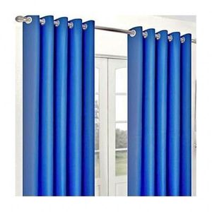 1Pc Royal Blue Curtain For Window And Door
