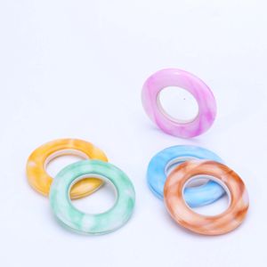 25Pcs New 80 mm Eyelets for Curtains. Designed For Curtain Holes For Fitting Roman Rod Fittings (New Plastic Eyelets Cloth Belt Accessories Rings For Use With Curtains and Curtain Tapes)