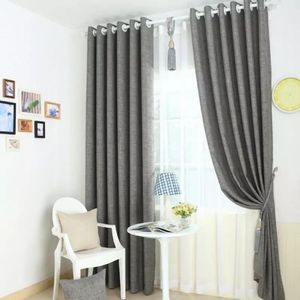 Grey Curtains 1 Pc  For Window And Door