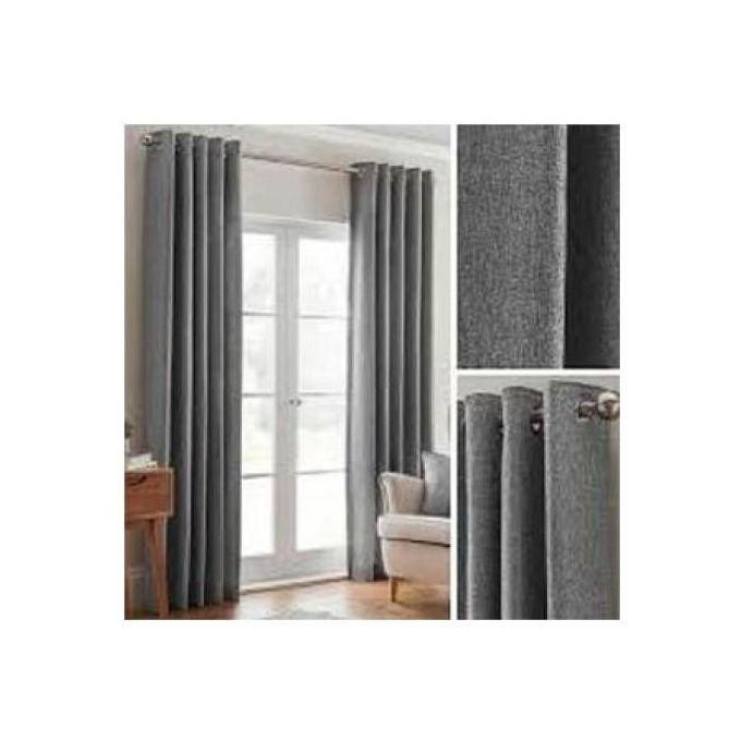 1PC GREY BLACKOUT CURTAIN FOR WINDOW (Excludes Sheer) (One Panel Per Item) (Order Two Items For Appearance Similar To The Picture)