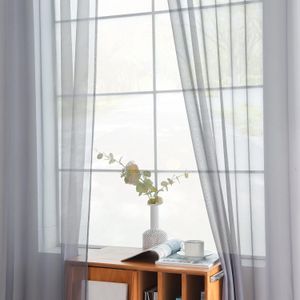 Grey Sheer For Living Room Window