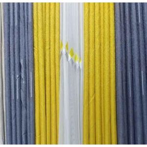 HEAVY CLASSIC MODERN CURTAIN comes in a SET of 3pcs 4m(2m+2m) and sheer according to the colour of your living room.