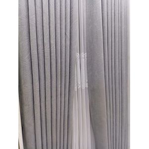 2Pc GREY Curtain 2M+2M HEAVY BLACKOUT Design