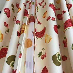 TWO Pieces 1.5M curtain 1PCS marching sheer measuring 2m for kitchen window