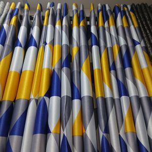 2Pcs NEW Patterned Modern Blackout Curtains (1.5m+1.5m) with 1pc White Heavy Sheer (2m), All Panels Have an Eyelet Header and a Height of 2.4m