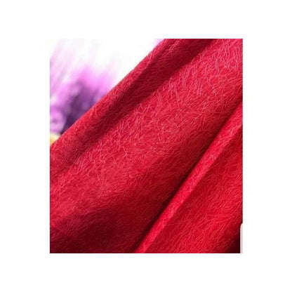 Red Curtain For Window And Door