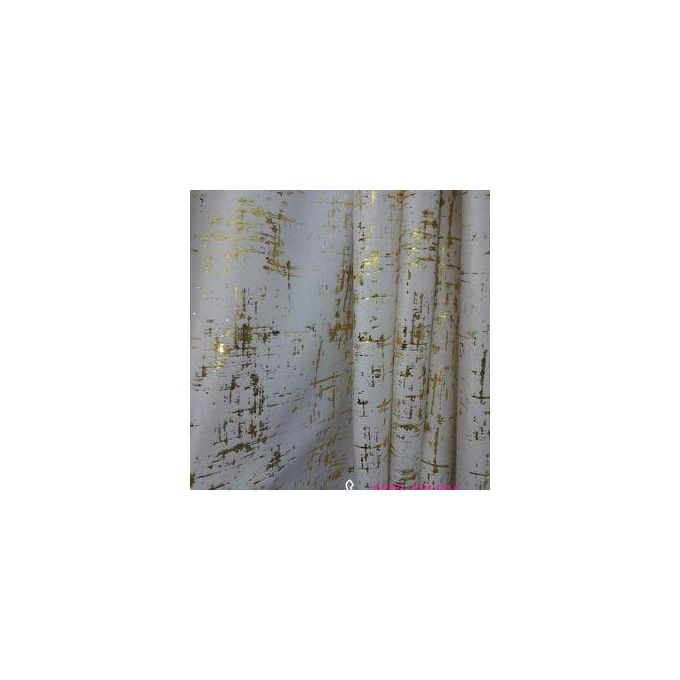 WHITE Heavy Velvet CURTAINS -3pcs, 1.5m Each +3m - Sheer Long enough to cover your window.