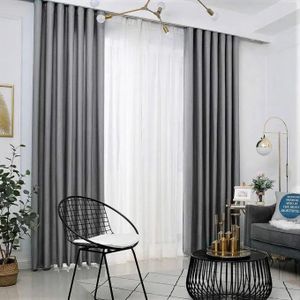 1PC LATEST Luxury GREY CURTAINS For Your Living Room Windows And Doors