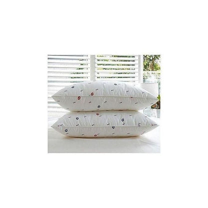 Set Of 2 Bed Pillow (Pair- Pure Fibre Filled).