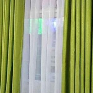 1Pc New! Green Curtain For Windows And Door (Wall-To-Wall Design With Blackout Characteristics)