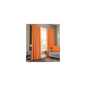 2Pcs ORANGE CURTAIN FOR WINDOW AND DOOR