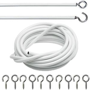 Curtain Wire white 