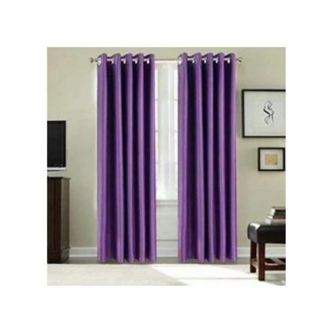 2Pcs Purple Curtain (2M+2M) For Window And Door. Each Package Contains Two Curtain Panels, Each Measuring 200CMX225CM
