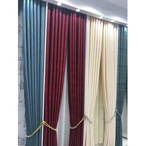  2Pcs Superb Quality Heavy Fabric Curtains (1.5m+1.5m) For Home Window and Door. They Come with Eyelet Header and a height of 2.25m
