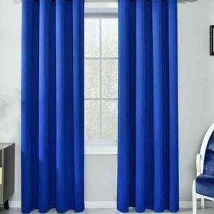 1 Piece NEW! Royal Blue Curtain For Window And Door