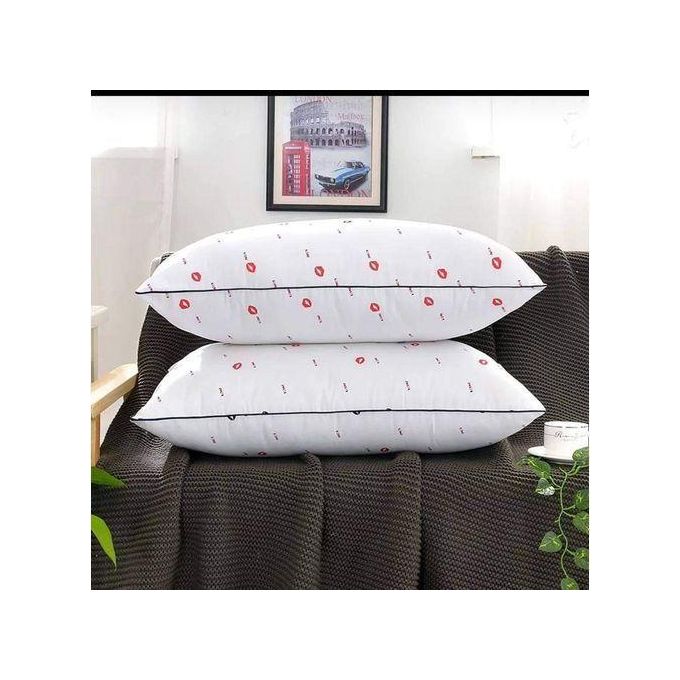 TWO PIECES BED PILLOWS..